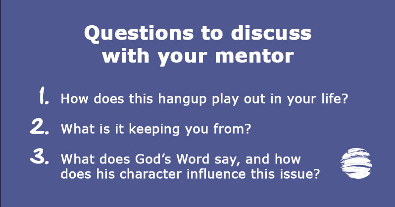 Questions for mentorship toward missions