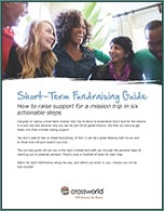 Short-term missions trip fundraising guide PDF